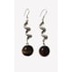 thumbnail image 1 of Aros de plata 925 con Ojo de Tigre, 1 of 3
