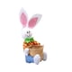 thumbnail image 4 of Cesta Divertida De Conejo De Pascua, Huevos, Cesta De Regalo De Dulces, Decoración Artesanal, Pantalones Azules Para El Hogar, 4 of 5