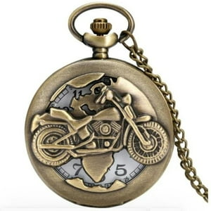 Genérico - Reloj Bolsillo Mr Bike Metalico Am16