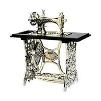 Bothyi - Casa De Muñecas En Miniatura, Máquina De Coser, Juguete Para Sala De Estar Y Dormitorio