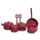 thumbnail image 5 of 1/12 Miniatura De Utensilios De Cocina Simulación Ornamento Juego De Simulación Accesorios De Cocina Rojo, 5 of 5