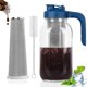 thumbnail image 1 of Cafetera Cold Brew Cupluw, tarro de cristal de 1,9 L, azul, 1 of 8