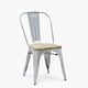 thumbnail image 2 of Silla Tolix Madera Plata, 2 of 5