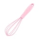 thumbnail image 2 of Batidor De Silicona Utensilio De Cocina Mezclador Antiarañazos Batidor De Huevos Espumoso Rosa, 2 of 5