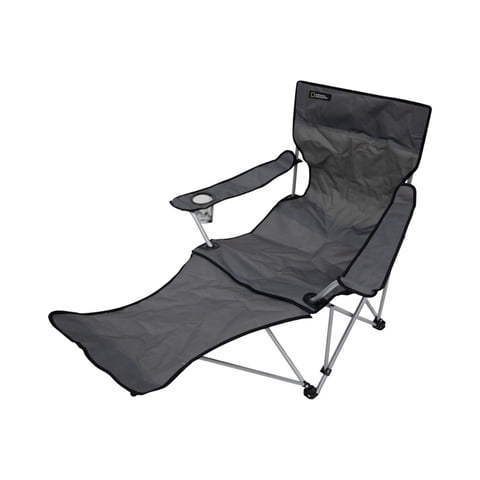 Silla Plegable Apoya Pies Grand Canyon National Geographic Gris Tamaño Unico