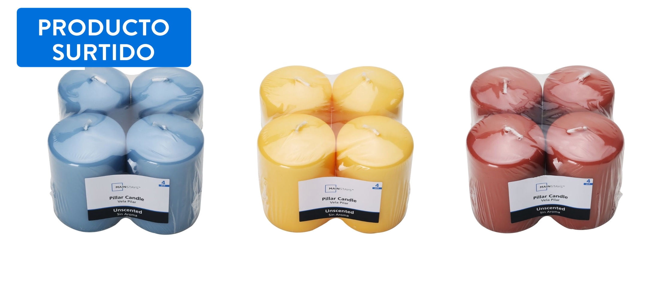 Vela Aromática Vainilla Votiva 1 Un Mainstays