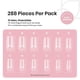 thumbnail image 3 of Uñas de gel Nail Tips Beetles Etch-X Half Mate, 288 unidades, 12 tamaños, 3 of 7