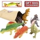 thumbnail image 4 of Dinosaur Toy ValeForToy Rubber Dinosaur, 20 cm, paquete de 6 con bolsa de regalo, 4 of 7