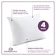 thumbnail image 2 of Protectores de almohada CirclesHome, 100% algodón, estándar, paquete de 4, 2 of 9