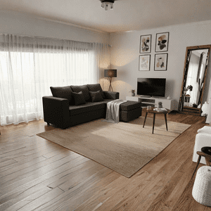 Construmuebles - Seccional 3.1 Aurelia Tela Negro