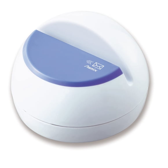 Abre sobres eléctrico Asmix LO85B azul
