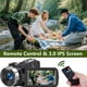 thumbnail image 4 of Cámara de video Yuejewlry 4K 75MP 64 GB SD 18X Zoom y cámara web, 4 of 7