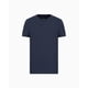 thumbnail image 1 of Camiseta Básica de Algodón Pima Armani Exchange para Hombre - Azul Marino, 1 of 5