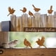 thumbnail image 2 of Decoración Pájaros Metal Set 5 Pcs Jardín Oxidado, 2 of 3