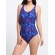 thumbnail image 2 of Traje de Baño Deportivo Morado Ajuste Perfecto Corte Espalda en V Talla L, 2 of 4