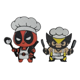 thumbnail image 1 of Imanes Decorativos- Deadpool y Wolverine Chef (Pack de 2 UN), 1 of 2