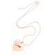 thumbnail image 2 of Mini Love Heart Photo Frame Picture Lockets Memorial Gold Rose, 2 of 5