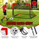 thumbnail image 3 of Portería de fútbol BORNEW 122x91 cm con balón y conjunto de objetivo, 3 of 8