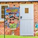 thumbnail image 2 of Shin-chan-bandera de jardín temática. Regalo perfecto para fans, amigos y familiares, ideal para actividades al aire libre y decoración de fiestas.28CM*45CM, 2 of 5