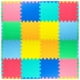 thumbnail image 1 of Alfombrilla de espuma para jugar en el suelo ProSource Kids con colores lisos, 1 of 7