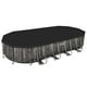 thumbnail image 3 of Piscina Bestway Ovalada Filtro+Accesorios 7.32MX3.66MX1.22M gris oscuro Tamano Unico, 3 of 12