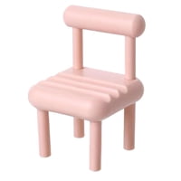 Magideal - Bonita Silla Para Teléfono, Soporte Para Teléfono Móvil, Adornos De Escritorio, Accesorios Para , Soporte De Soporte, Cuna Universal , Rosado