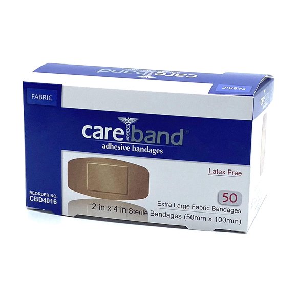 Curitas Adhesivas ASO 5x10 cm Flexibles Paquete de 50 XL