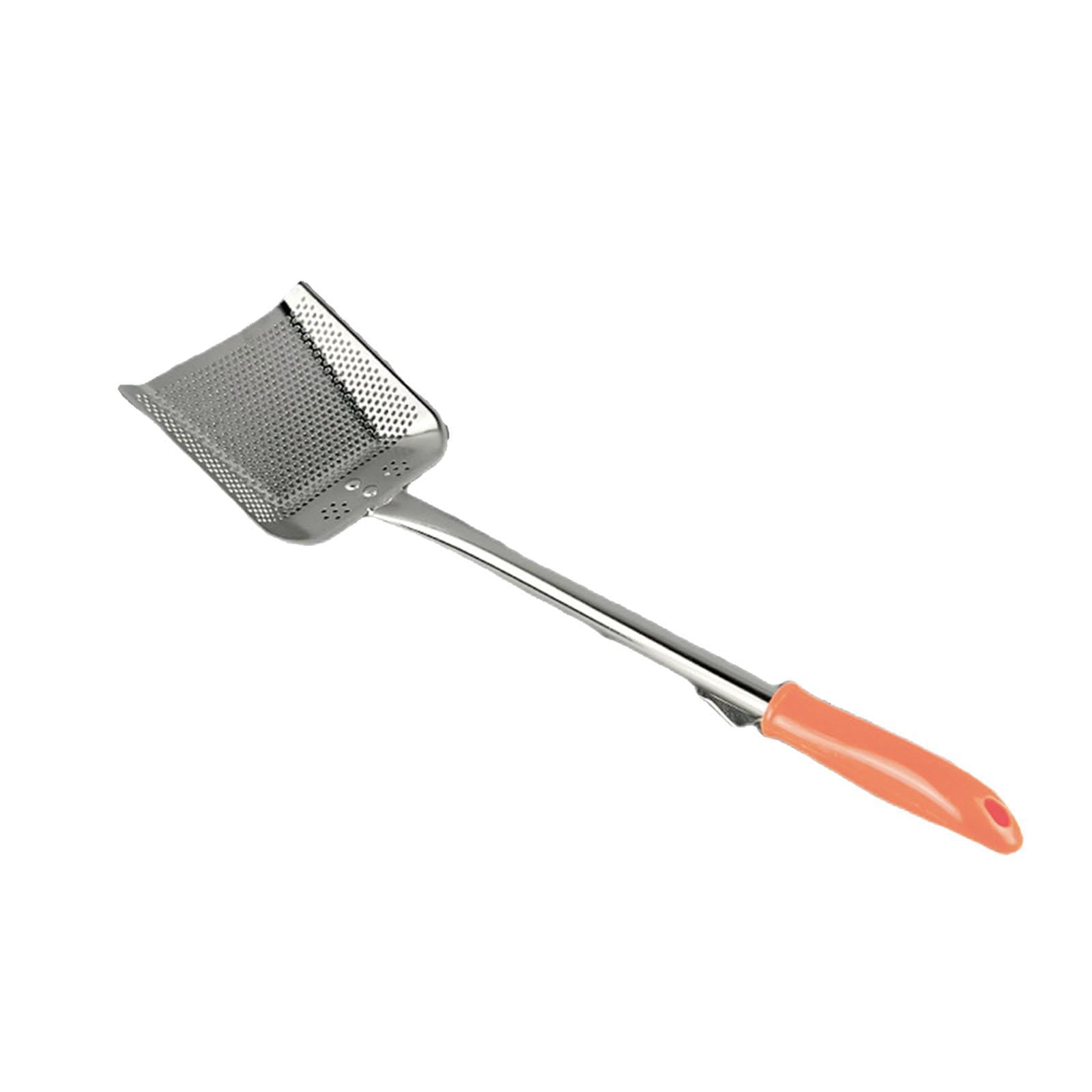 Bothyi - Cuchara Skimmer Para Cocinar, Freidora De Espagueti Profesional, Colador De Aceite Cuadrado Para Pasta S