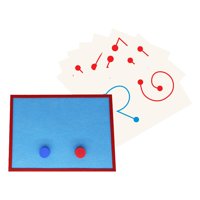 Bothyi - Puzzle Pen Track Kit De Entrenamiento Para Material Didáctico Edad 2-6 Años Niños Niñas Avanzado