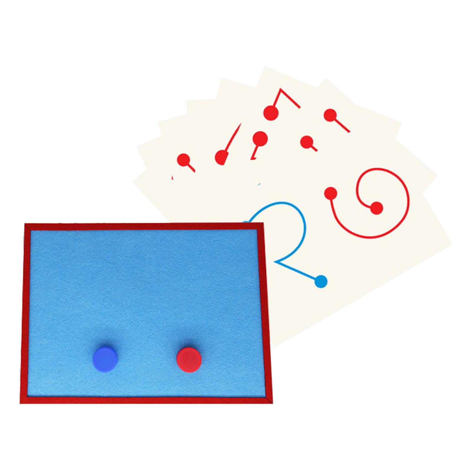 Bothyi - Puzzle Pen Track Kit De Entrenamiento Para Material Didáctico Edad 2-6 Años Niños Niñas Avanzado