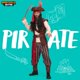 thumbnail image 2 of Disfraz de pirata caribeño de Spooktacular Creations para hombre, 2 of 8