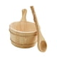 thumbnail image 5 of Herramienta de Baño de Baños de de Sauna de Madera 4L de Bañera de Bañera de Baño Resistente Suministro de Baño de Baño Portátil para Baño de Sp, 5 of 5
