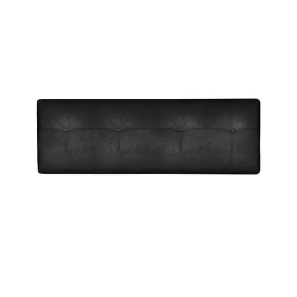 Respaldo BEST Tela Velvet negro 2 Plazas