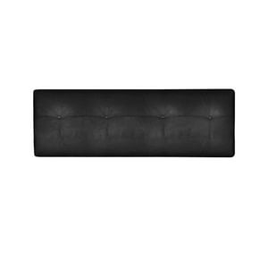 Latamhome - Respaldo Best Tela Velvet Negro 2 Plazas