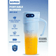thumbnail image 3 of Licuadora Portátil 450 mL, 6 Cuchillas Tritura Hielo, Impermeable IPX7, Carga Tipo C Sin BPA, 3 of 5