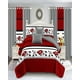 thumbnail image 4 of Set De Cama De 9 Piezas Incluye Cubrecama Mas Juego De Sabanas Mas Cortinas 03, 4 of 5