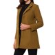 thumbnail image 4 of INSPIRE CHIC Abrigo de Mujer de Largo Medio con Cuello Mao, Abotonado, Abrigo de Invierno con Bolsillos Inclinados y Forro Completo Marrón XL, 4 of 6