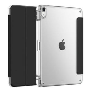 Mar Cases - Carcasa Funda Smart Cover Clear Para Ipad Air 4Ta/ 5Ta Gene 10.9 Negro
