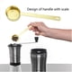 thumbnail image 3 of Juego de cucharas medidoras para café: 1 cucharada (15 ml) y 2 cucharadas (30 ml) - Cuchara medidora de café de acero inoxidable - Paquete de 2, 3 of 5