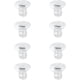 thumbnail image 1 of Inserto de brida de 17/19 mm, 8 piezas, compatible con bridas de 24 mm/escudo de la mayoría de las bombas, apto para extractores de leche portátiles Momacogedo/Medela/Spectra/TSRETE/Paruu, reduce el t, 1 of 6