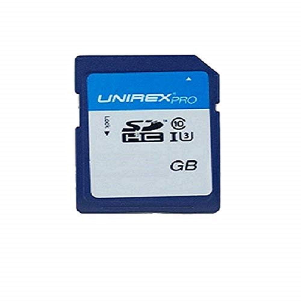 Tarjeta Sd Unirex Uff-364s De Tamaño Completo De 64 Gb Uhs-i U3