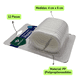 thumbnail image 4 of Set De 12 Ganchos Para Cortina De Baño Blanco, 4 of 6