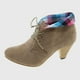 thumbnail image 4 of Botín Tacón Escoces Beige Vía Franca, 4 of 5