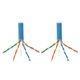 thumbnail image 3 of Cable Tripp Lite Cat6 Gigabit a granel, sólido, PVC azul, 305 m, 3 of 5