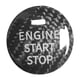 thumbnail image 5 of Decoración del botón de arranque del motor, decoración del coche, accesorios para el automóvil, pegatina de arranque, cubierta del botón de encendido Negro, 5 of 5
