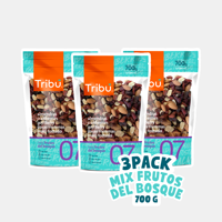 Tribufood - Pack Mix Frutos Del Bosque 700G (3 Unidades)