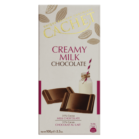 Barra Chocolate Leche 31 Cachet 100 g