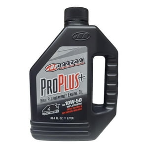 Genérico - Aceite De Moto 10W 50 Sintético Máxima Pro Plus 1L 4T Negro