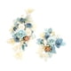 thumbnail image 2 of 2 Piezas De Flores Artificiales Para Arco De Boda, Para Fondo De Pared, Puerta De Entrada, Color Azul, 2 of 5