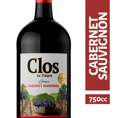 Vino Tinto Cabernet Sauvignon 12° Botella 1,5 L Clos De Pirque